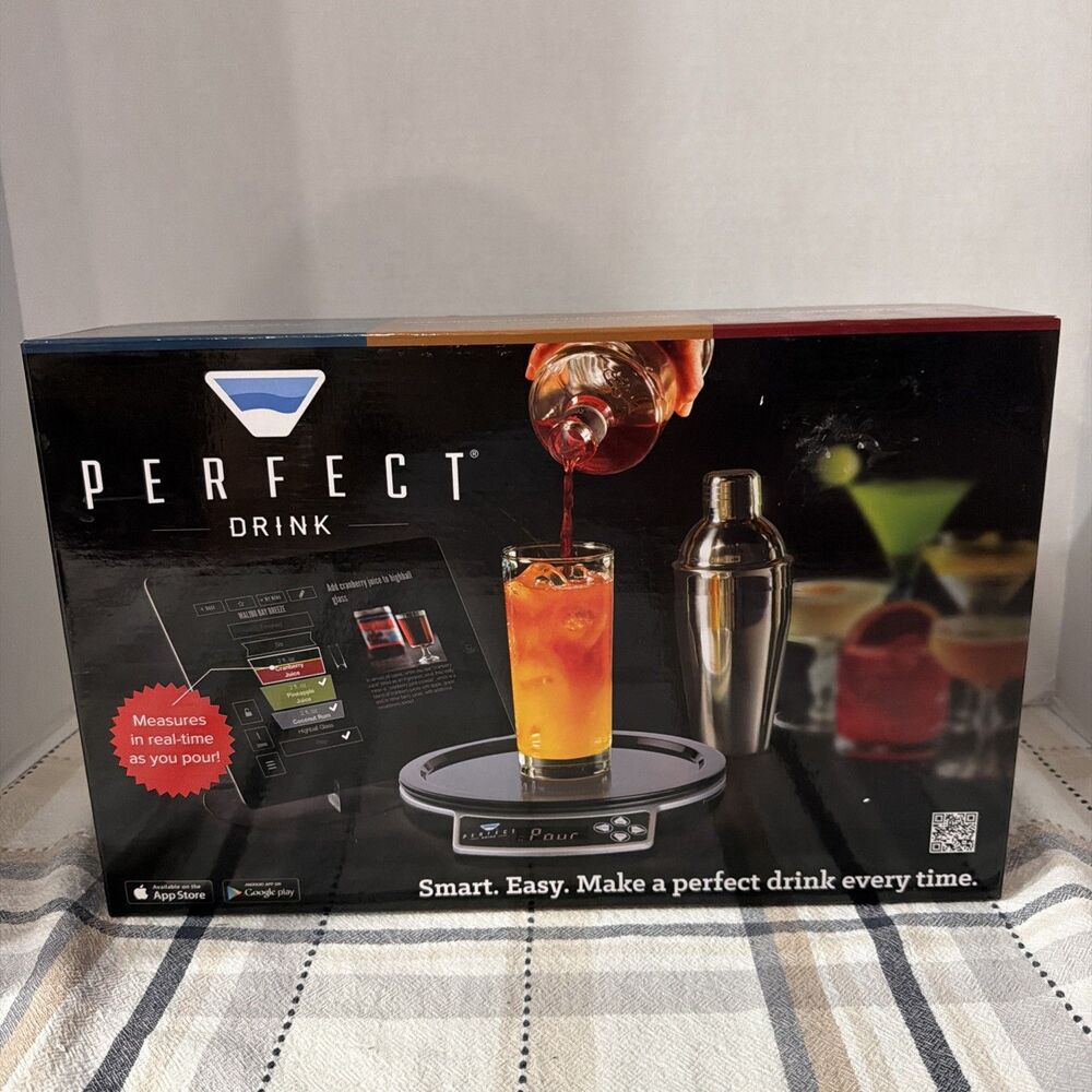 Perfect Drink Smart Scale  Apple Android Compatible Bartender Scale